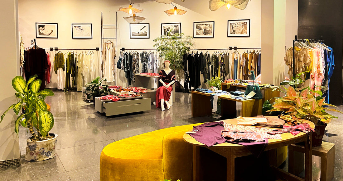 Inside view of Quarzia store in Seminyak Bali