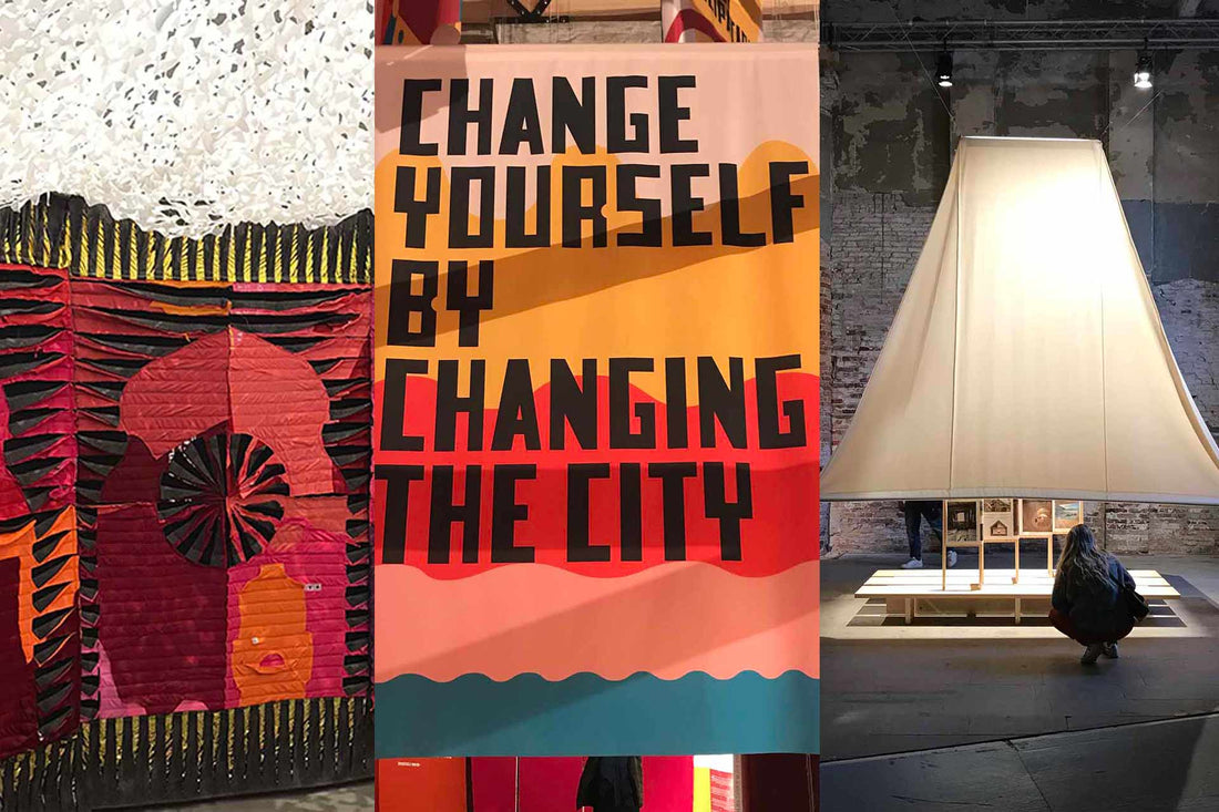 Garments shaping living spaces