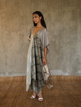 Load image into Gallery viewer, ALLY SILK DRESS Steel Grey
