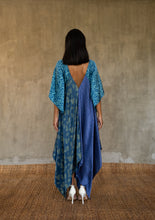 Load image into Gallery viewer, ALLY SILK Dress Blue
