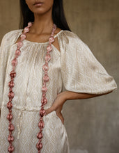 Load image into Gallery viewer, JIWA SILK DRESS Deco Ivory
