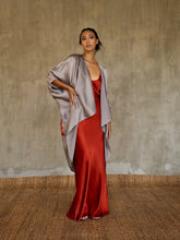 Load image into Gallery viewer, LIDO SILK LONG DRESS Red clay
