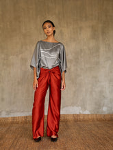 Load image into Gallery viewer, KNOT SILK PANT Red Clay
