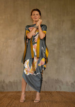 Load image into Gallery viewer, JOGYA SILK DRESS Royale Steel Grey
