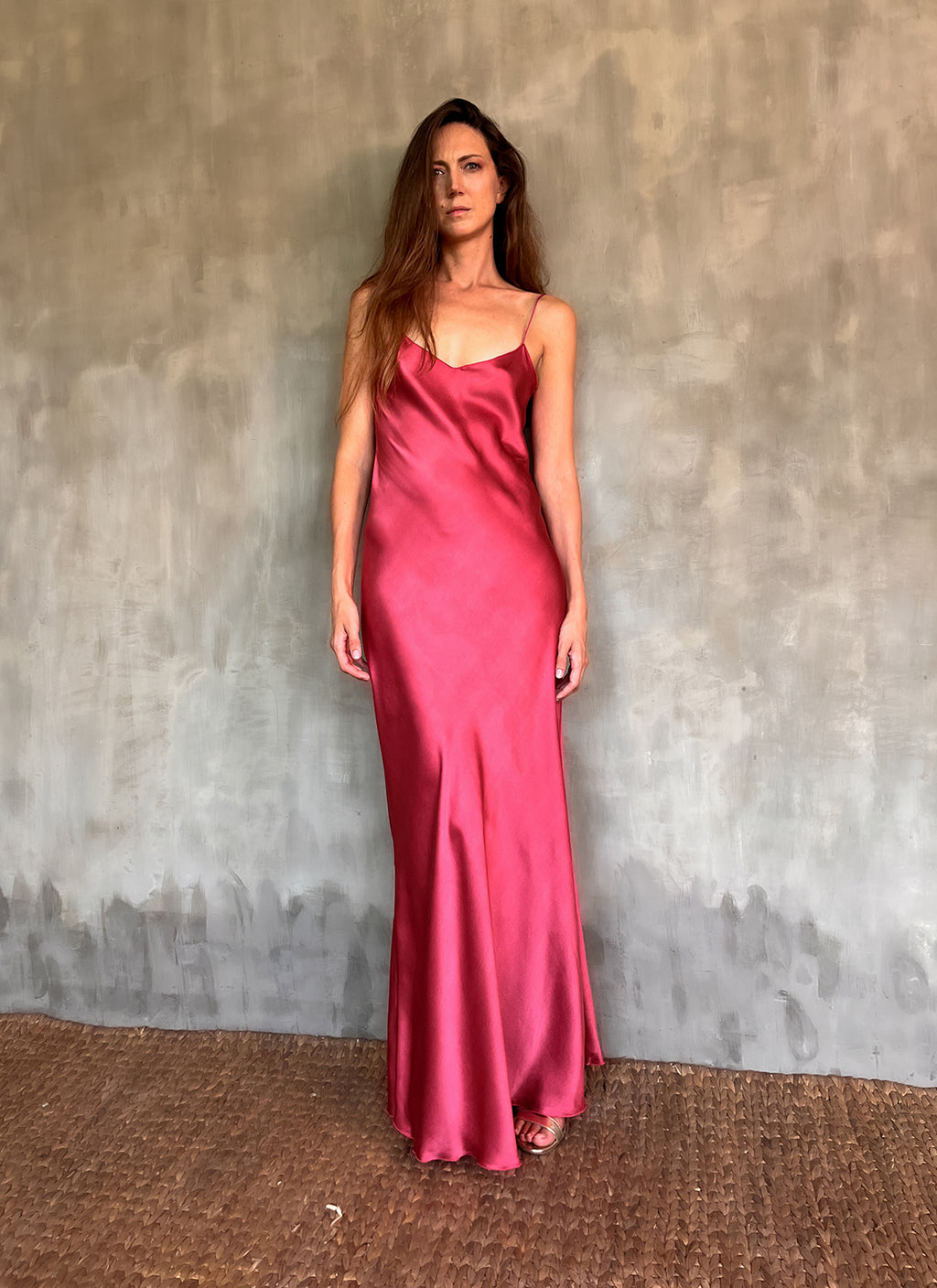 QUARZIA ARTISAN 100% SILK BATIK DRESS MADE IN BALI