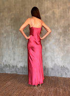 QUARZIA ARTISAN 100% SILK BATIK DRESS MADE IN BALI
