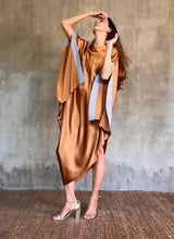 Load image into Gallery viewer, QUARZIA ARTISAN 100% SILK BATIK DRESS MADE IN BALI
