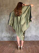 Load image into Gallery viewer, QUARZIA ARTISAN 100% SILK BATIK DRESS MADE IN BALI

