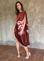 QUARZIA ARTISAN 100% SILK BATIK KAFTAN MADE IN BALI