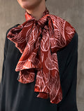 QUARZIA ARTISAN 100% SILK BATIK SCARF MADE IN BALI
