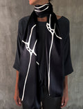 QUARZIA ARTISAN 100% SILK BATIK SCARF MADE IN BALI
