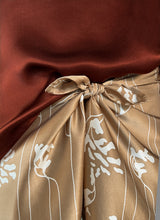 Load image into Gallery viewer, Quarzia Knot Pant-hand painted handcrafted silk batik-Lost Biscotti-made by artisans in Bali
