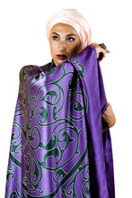 Load image into Gallery viewer, SILK SARONG arab orchid-mist
