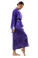 Load image into Gallery viewer, SILK KIMONO Lilac royal-purple
