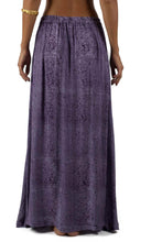 Load image into Gallery viewer, ANA LONG SKIRT pois royal-purple
