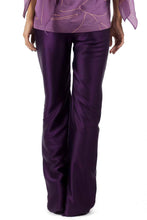 Load image into Gallery viewer, KNOT SILK PANT plain fig
