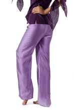 Load image into Gallery viewer, KNOT SILK PANT plain orchid-mist
